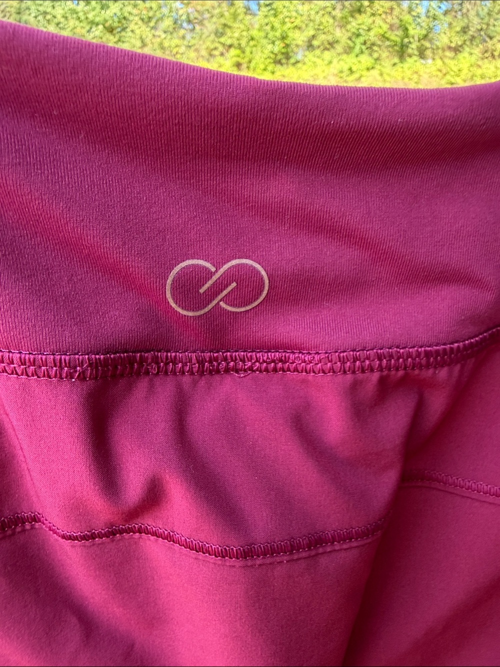 CALIA by Carrie Underwood Wine Athletic Skort - Picture 6 of 6